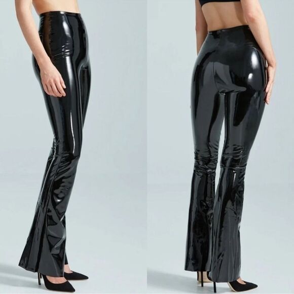 Commando Faux Patent Leather Flare Leggings NWT - Picture 6 of 11